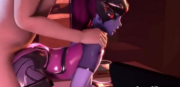  Overwatch Widowmaker Gets Fucked